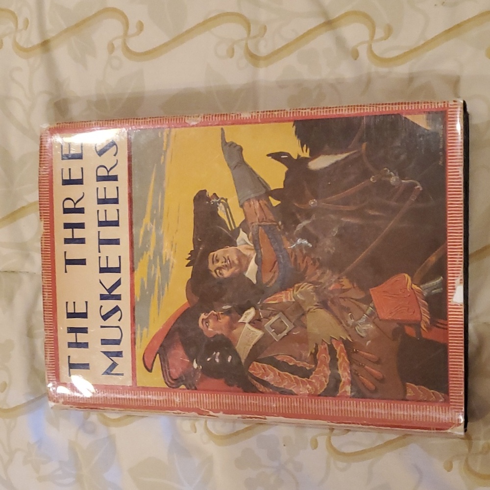 Vintage book called Three Musketeers 1939 Edition